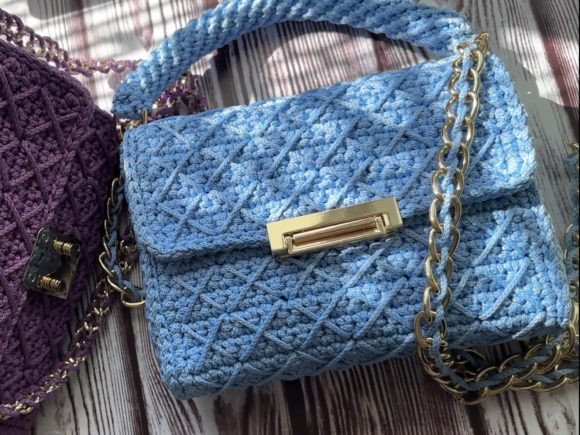 📜 Crochet Pattern: Women's Handbag (PDF + Video) 🎥👜