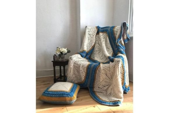 Hexagon Flower Blanket Ultimate Crochet Pattern Bundle + Gift