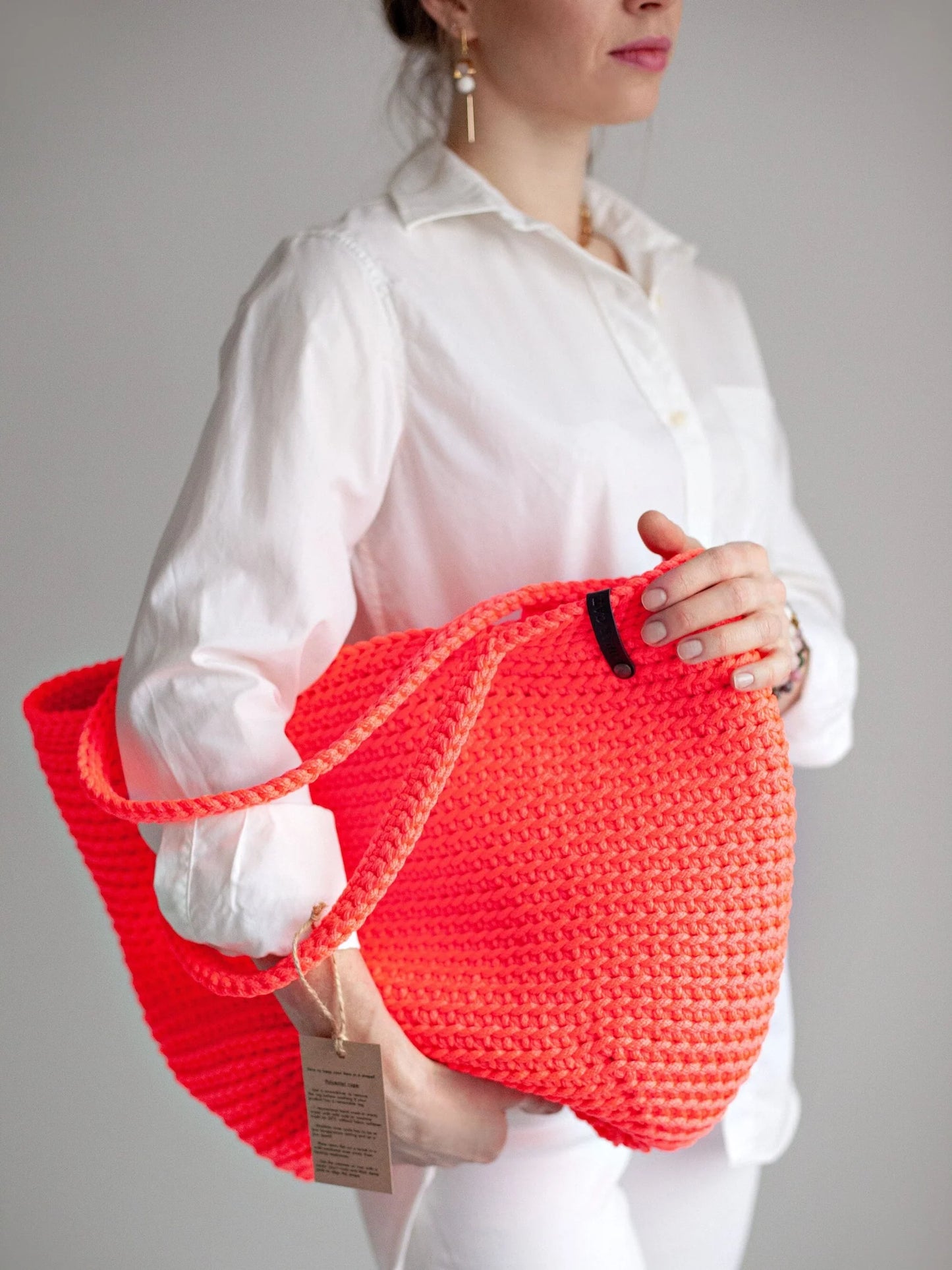 👜 Crochet Bag Pattern – XXL Size Tote 🧶 | Stylish Crochet Handbag 🧵 | PDF Pattern Download 📄 | Perfect for Everyday Use & Handmade Gifts 🎁