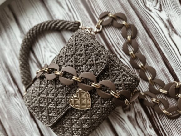 📜 Crochet Pattern: Women's Handbag (PDF + Video) 🎥👜