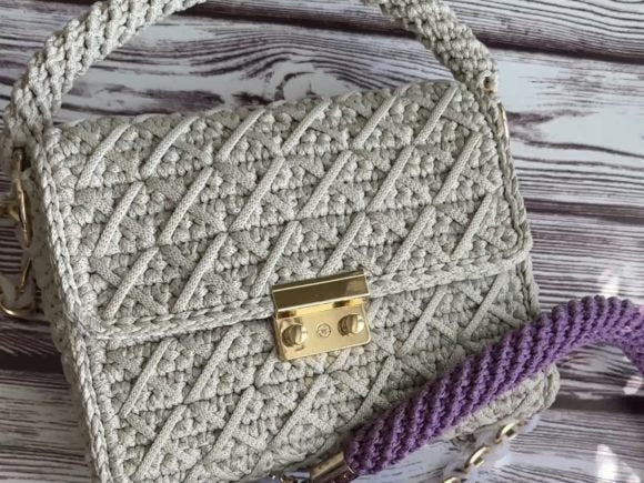 📜 Crochet Pattern: Women's Handbag (PDF + Video) 🎥👜