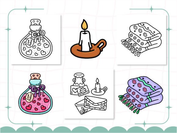 Cozy Vibes: Bold and Easy Coloring Book ❤️