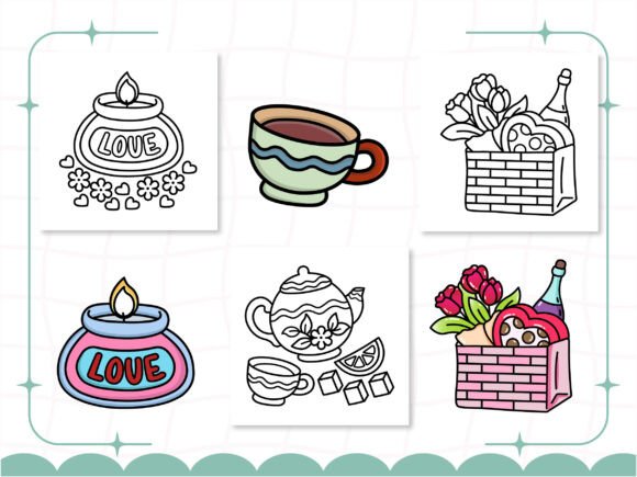 Cozy Vibes: Bold and Easy Coloring Book ❤️