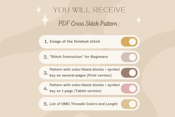 🌸 Flowers Cross Stitch Pattern Bundle PDF 🌿✨