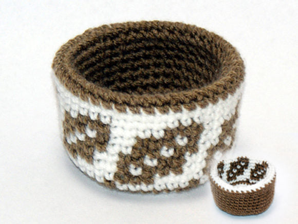 Reversible Trio of Forest Baskets 🧶