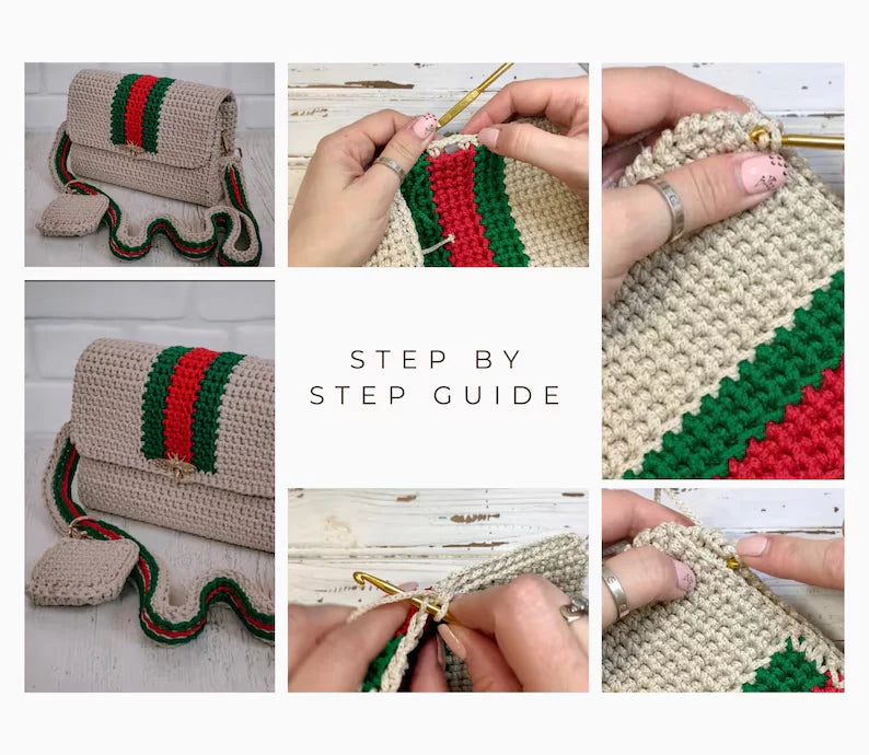 100 Luxury Crochet Handbag Patterns – Instant Download, boho, modern, vintage, and structured styles Crochet Pattern Bag bundle, PDF files.