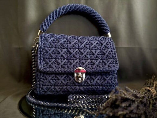 📜 Crochet Pattern: Women's Handbag (PDF + Video) 🎥👜