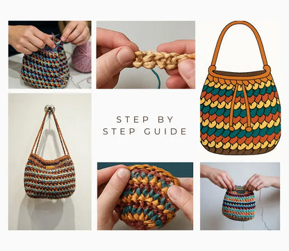 100 Luxury Crochet Handbag Patterns: From Structured Chic to Boho Dreams – Instant Access PDF