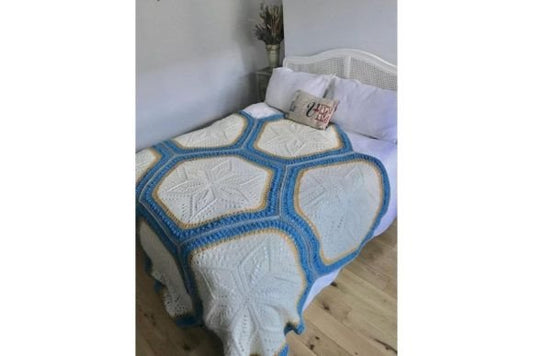 Hexagon Flower Blanket Ultimate Crochet Pattern Bundle + Gift