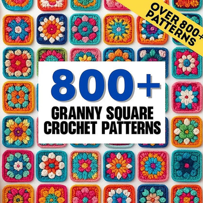 (2400+Patterns)The Ultimate 🔥Crochet Pattern Mega Bundle - Every Product from the Store in One Exclusive Offer!🥰
