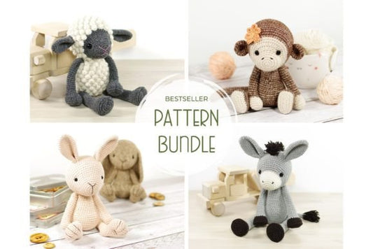 🧸 Amigurumi Animal Patterns 🧶✨