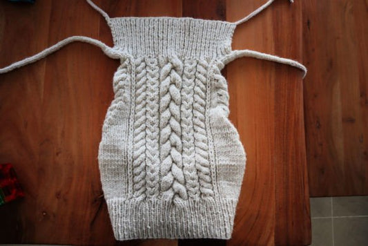 Copious Cables – Knit Halter Top 🧶✨