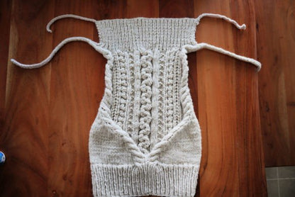 Copious Cables – Knit Halter Top 🧶✨