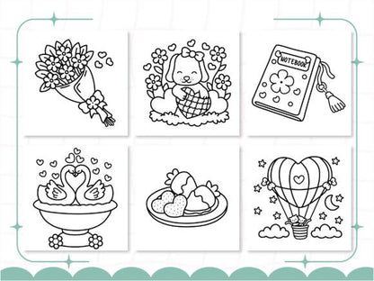Cozy Vibes: Bold and Easy Coloring Book ❤️