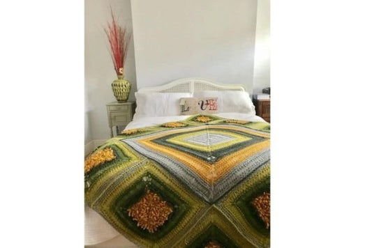 Dandelion Dance Blanket Crochet