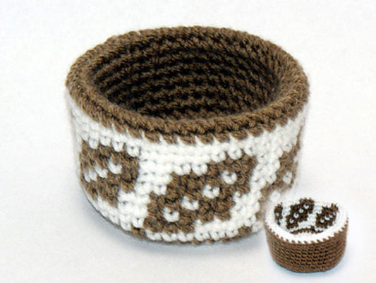 Reversible Trio of Forest Baskets 🧶