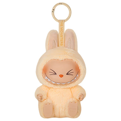 Cute Labubu Plush Doll Keychain The Monsters Box Toy New Vinyl Doll Kawaii Backpack Pendant Decoration and Protective Case Gifts
